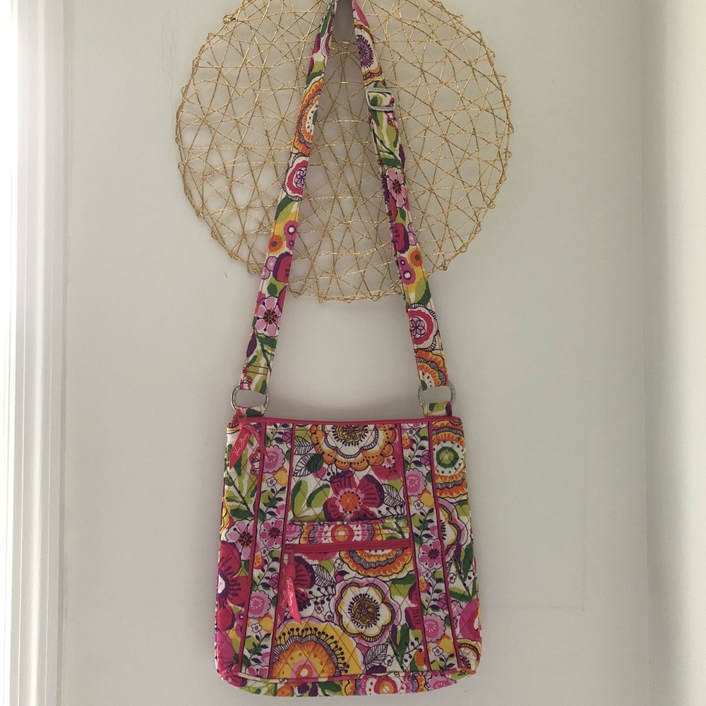 Vera Bradley Hipster Crossbody in Clementine